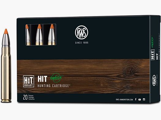 RWS 250grs HIT Short Rifle 20STK 9,3x62