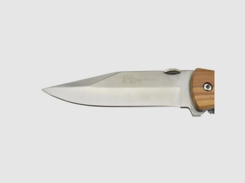 Max Knives 16 OL Framelock coltello da tasca con manico in legno d'olivo, immagine 5 di 18