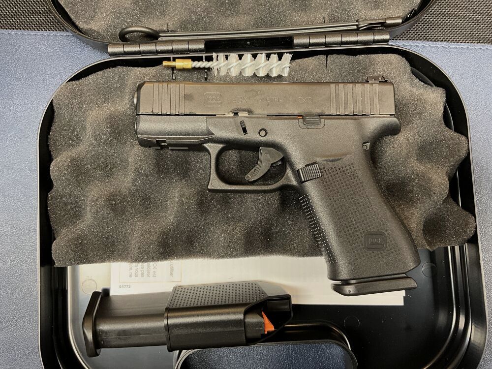 Glock 43X Slimline Rail 9mm Luger