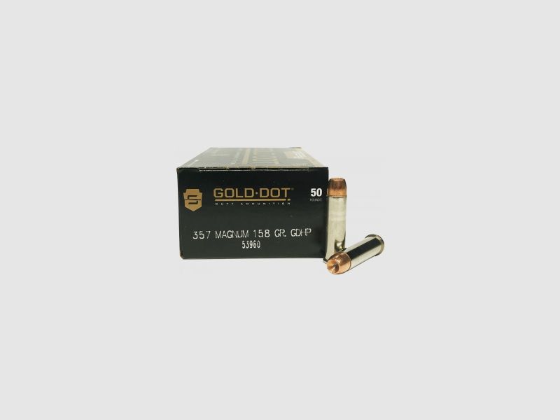 Speer Gold Dot .357 Mag. 158GR GDHP 50 Patronen