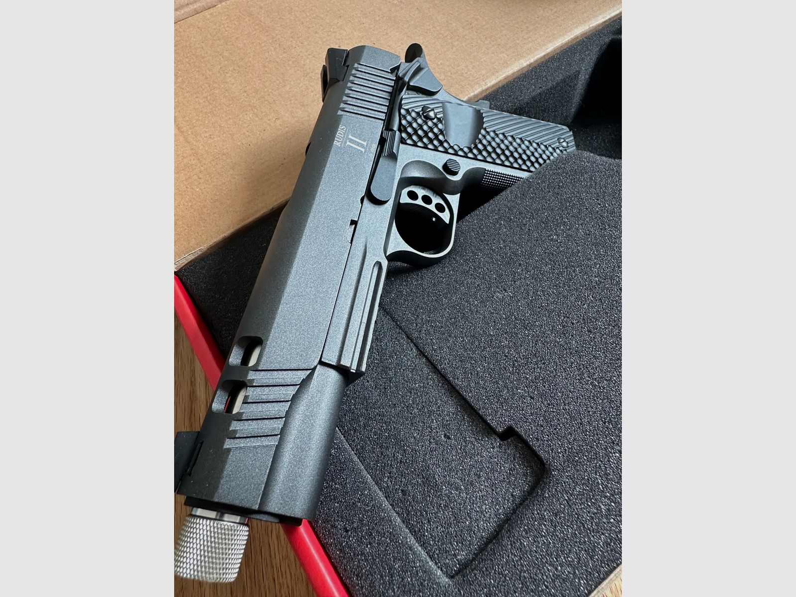 Secutor Rudis Acta non Verba pistola Airsoft 6mm 1Joule, imagen 1 de 8