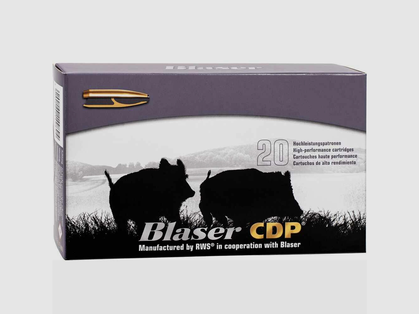 Blaser CDP 165gr - 20 pezzi