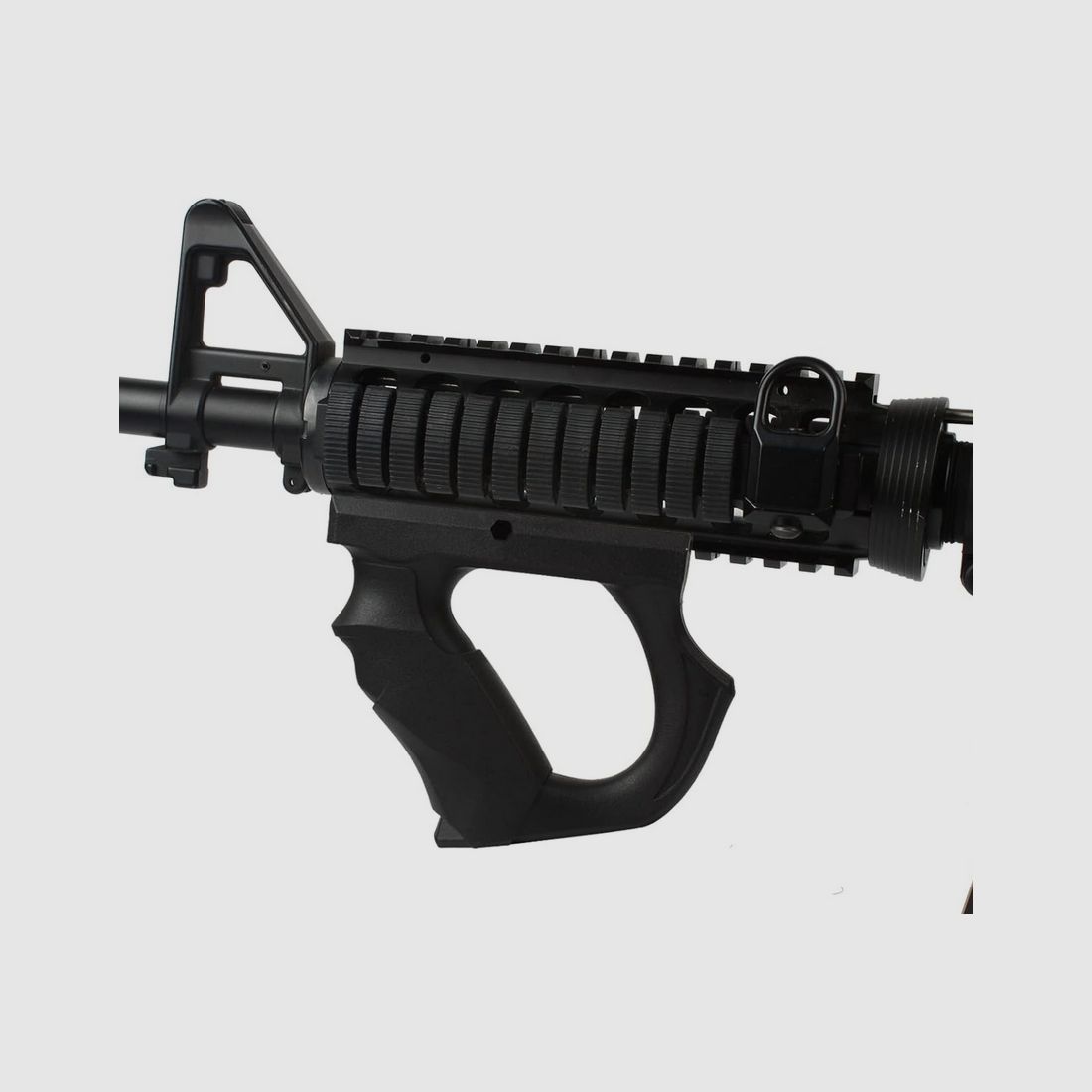 Frontgriff Foregrip Abgewinkelter Griff  | WB1001 Schwarz | für 20mm Picatinny Schiene | NEU & unbenutzt