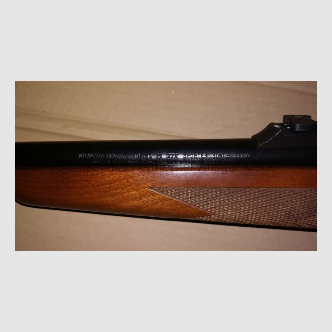Winchester Modell 70 incl EAW Schwenkmontagebasen Modell 70