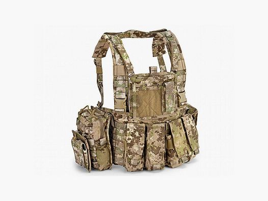 Defcon 5 Molle Recon Chest Rig Multiland Camo