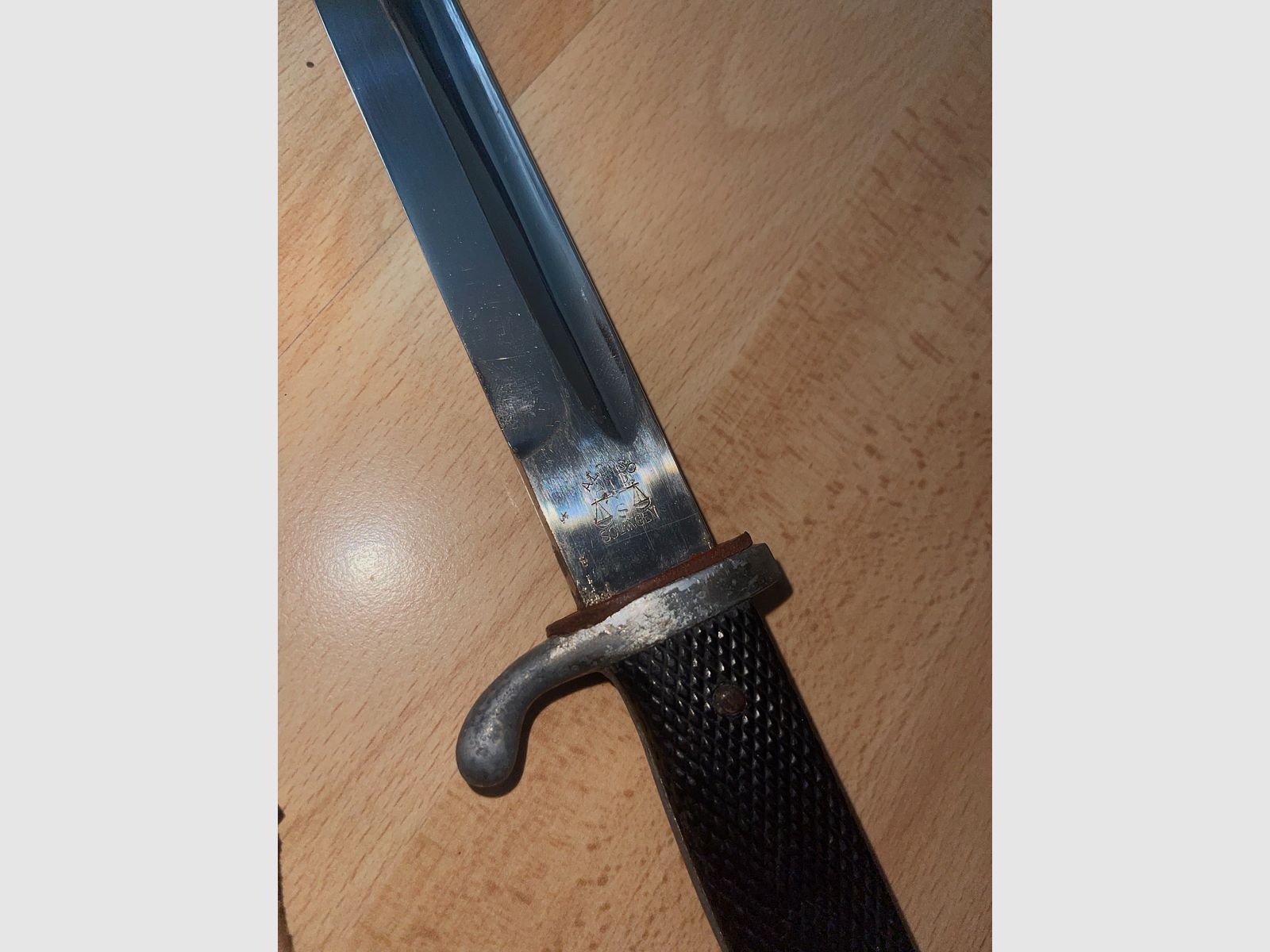 Ausgeh-Bajonett K98 Seitengewehr ALCOSO Solingen