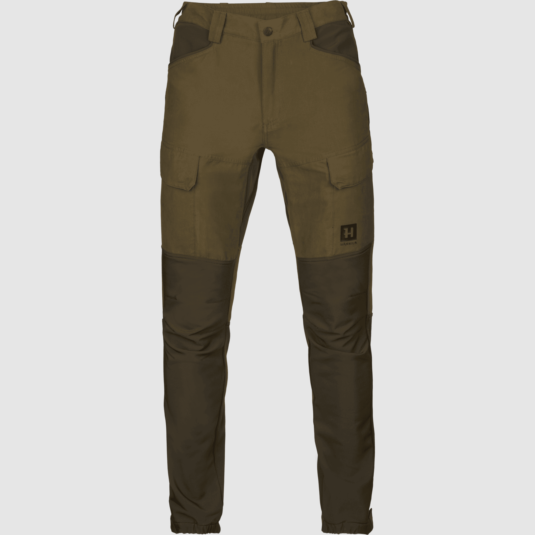 Härkila Skandinavische Hose Herren Dark olive/Willow green, 30", 50
