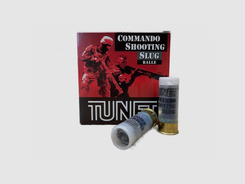 TUNET COMMANDO SLUG 12/67 28G - 25 STÜCK