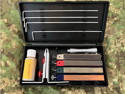 Lansky Messerschärfer Set - Komplettes Schleifsteine Kit