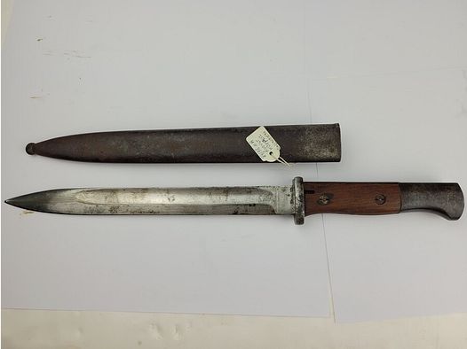 Seltene Bajonett 84/98 2. Typ – Preußisch – Hersteller August Küpfer in Solingen – W17 – guter Zustand