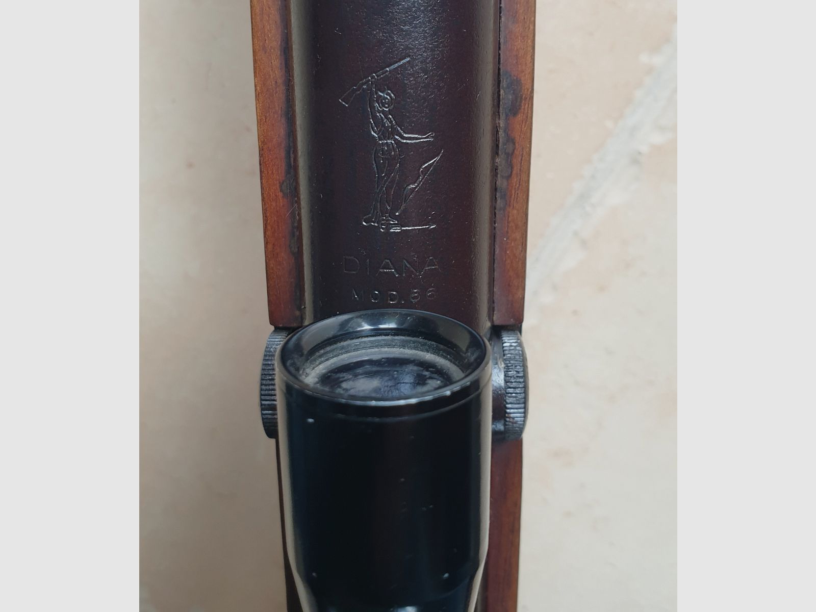 Diana 66 Sportgewehr /Matchgewehr / Luftgewehr  Druckluftgewehr Einzellader Diabolo 4,5 mm