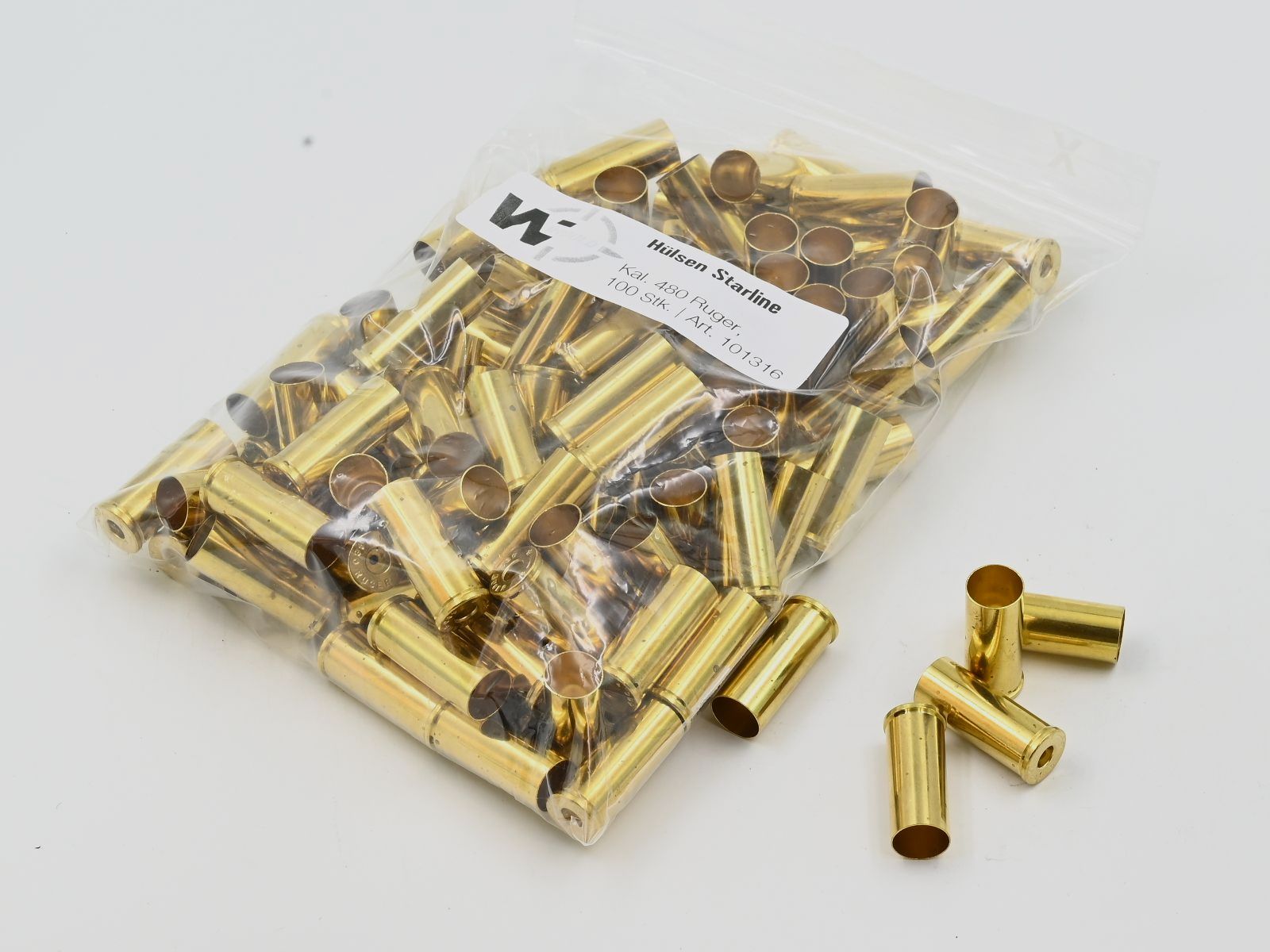 Starline hulzen .480 Ruger, 100 stuks., | #2040