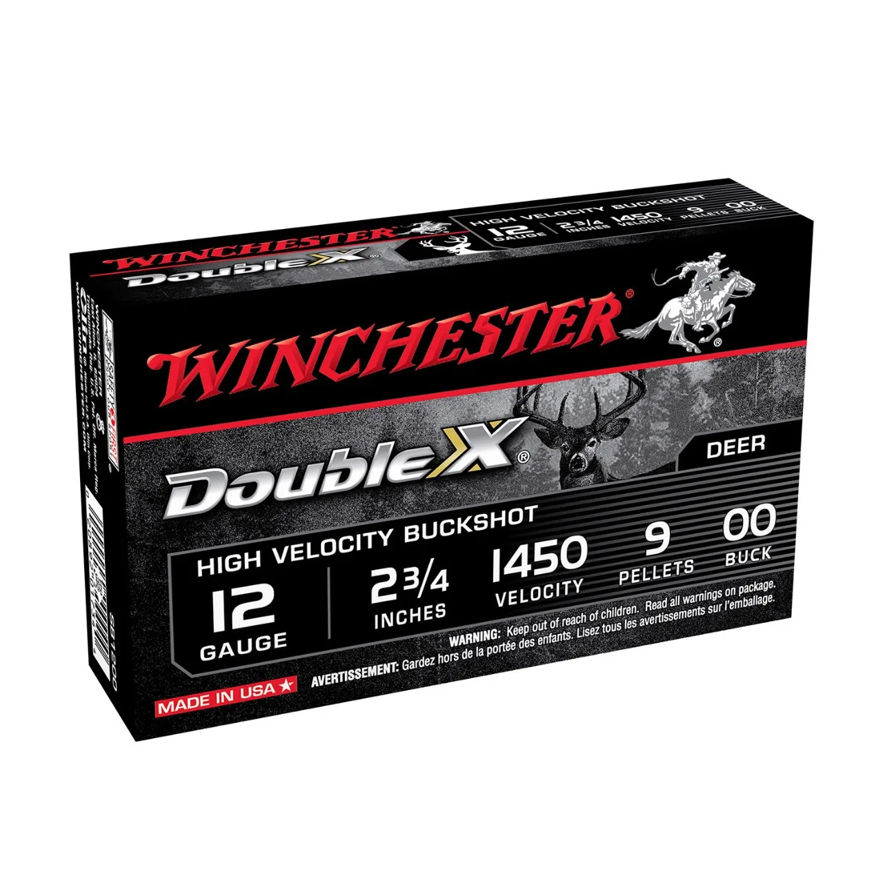 Winchester DOUBLE X BUCKSHOT – 12-70 – 31,50 – cu00