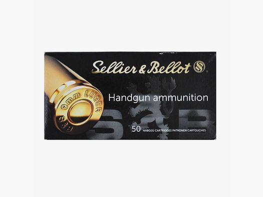 Sellier & Bellot 9x19 FMJ 124 Gr