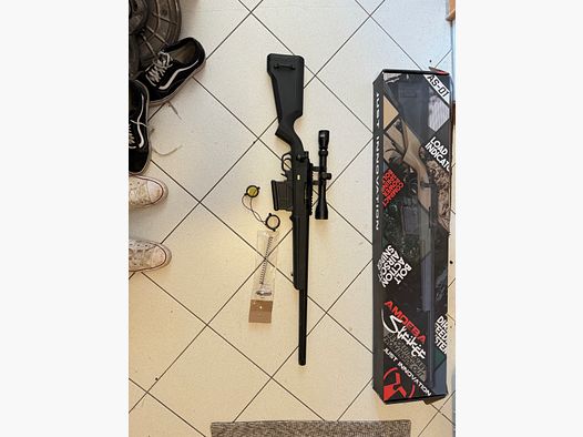 Amoeba S1 Striker Bolt Action Snipergewehr 6 mm Zielfernrohr von Strike Systems 3-9X40