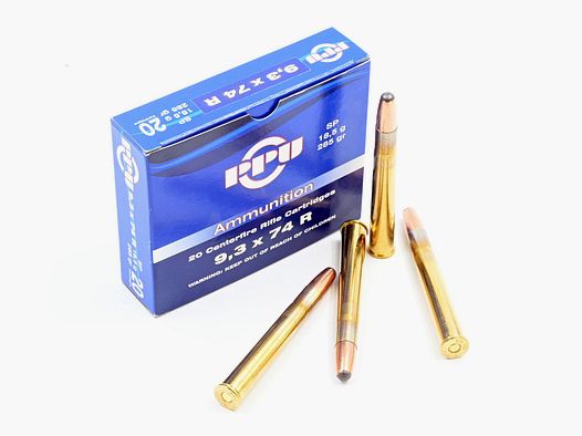 Prvi Partizan, 9.3x74R, SP 285 gr., 20 Stk.