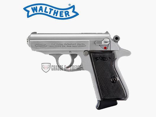 Pistolet WALTHER PPK/S Cal 380 Acp Inox
