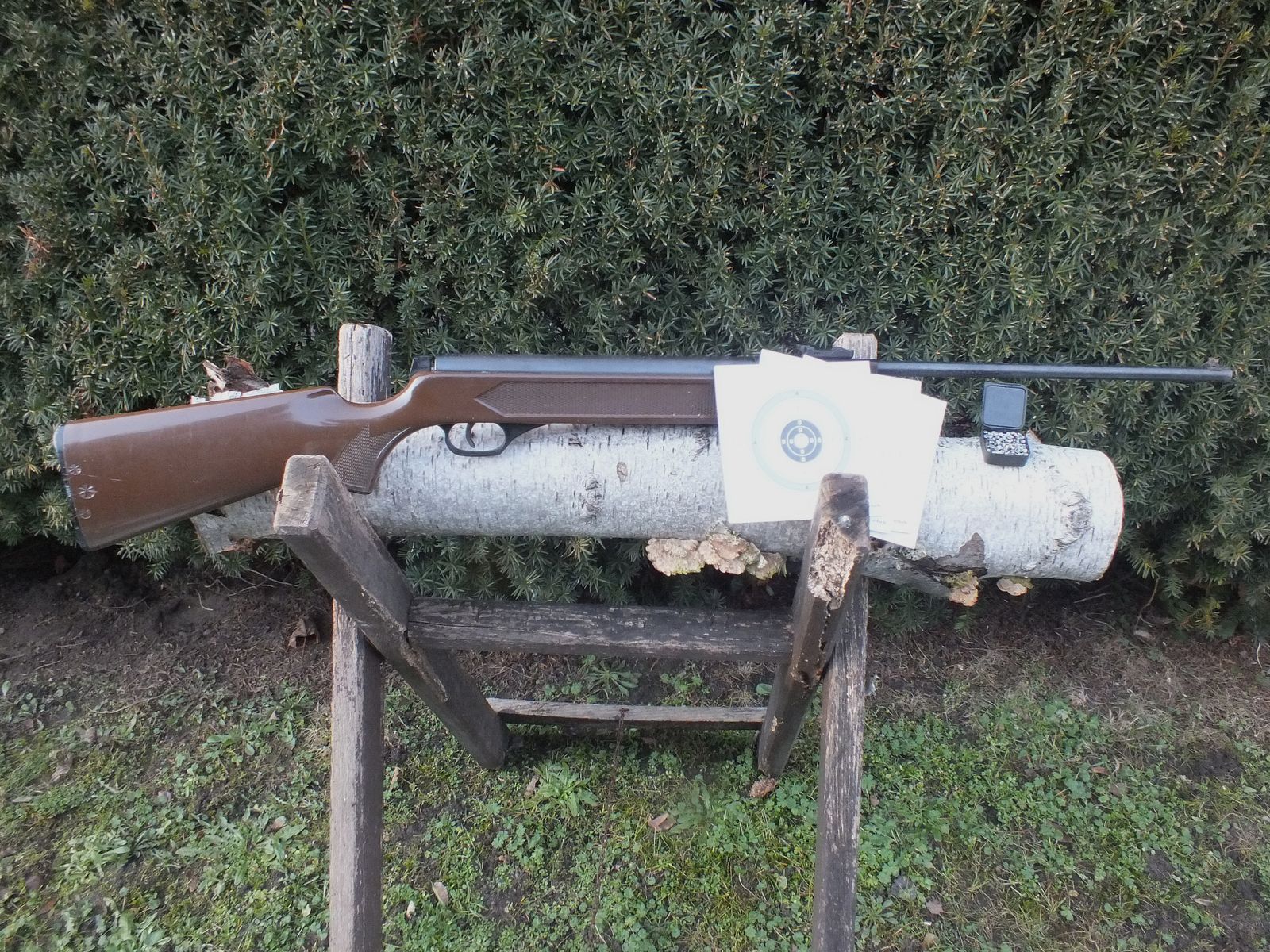 Suhler air rifle Haenel 304 with Scornaterschäftung. Today without shipping costs!