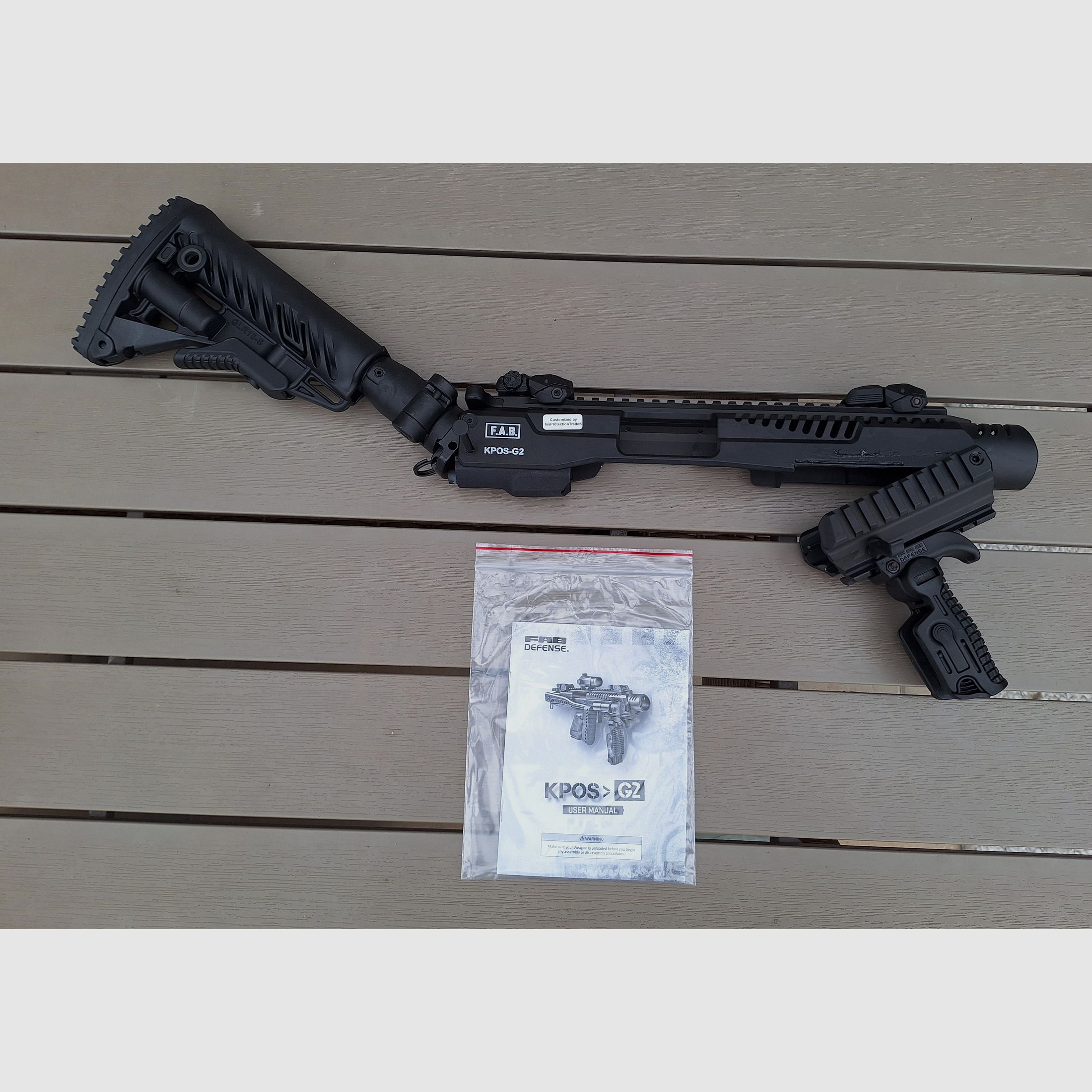 CZ75 Viper 6" und Anschlagschaft KPOS G2