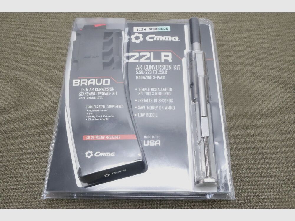 CMMG AR15 insert system AR15 insert system .22lr +3 magazine 25 rounds