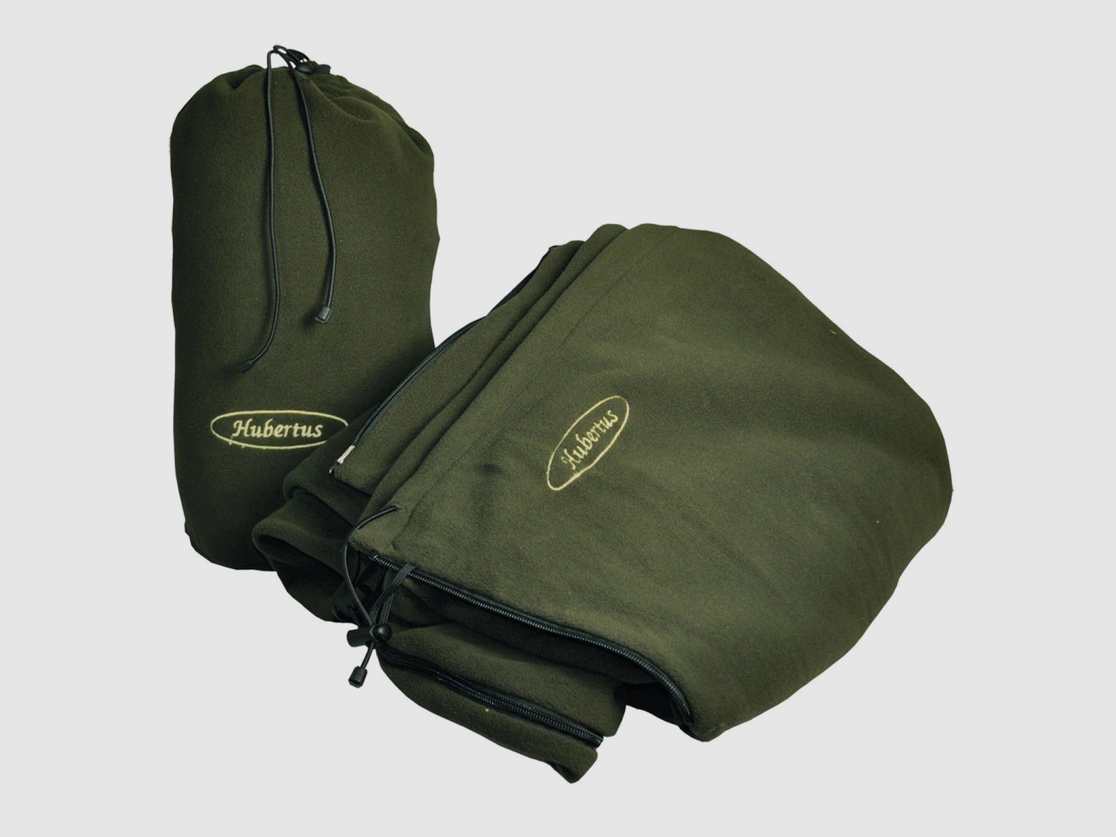 HUBERTUS Fleecedecke oliv