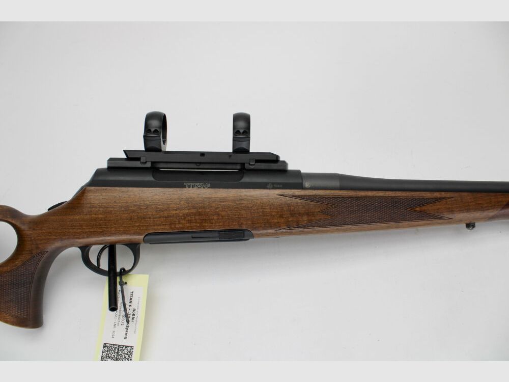 Herhalingsgeweer Rößler Titan 6 LINKSSYSTEEM kaliber .30-06 Sprg. met Dentler basis .30-06Spring