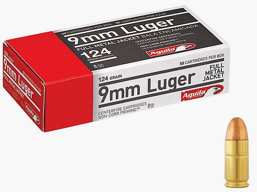Aguila 9mm 124 GRS