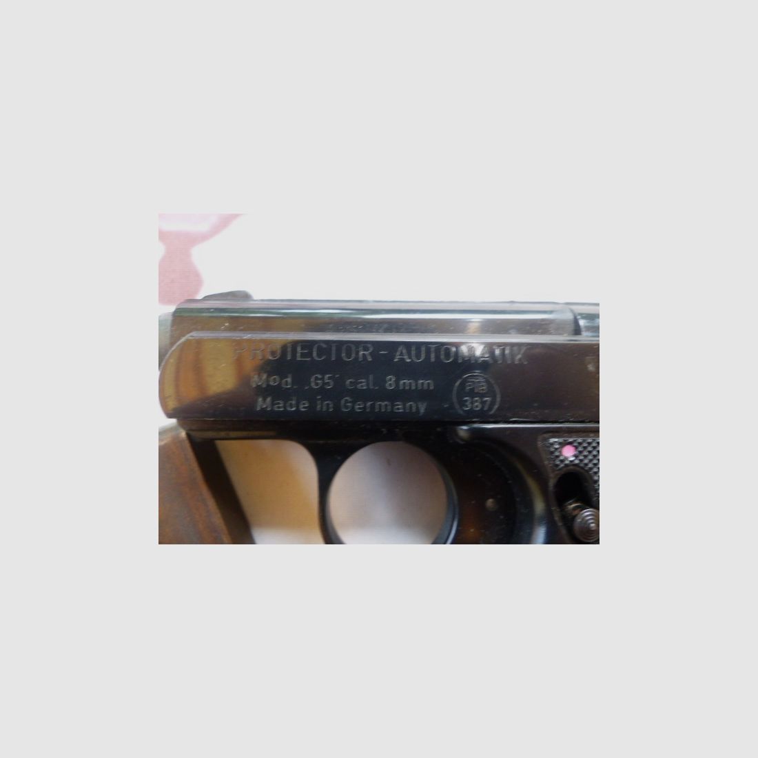 RECK Protector G5 Automatic 8mm k with 20 Wadie cartridges 10 blanks 10 CS Top condition