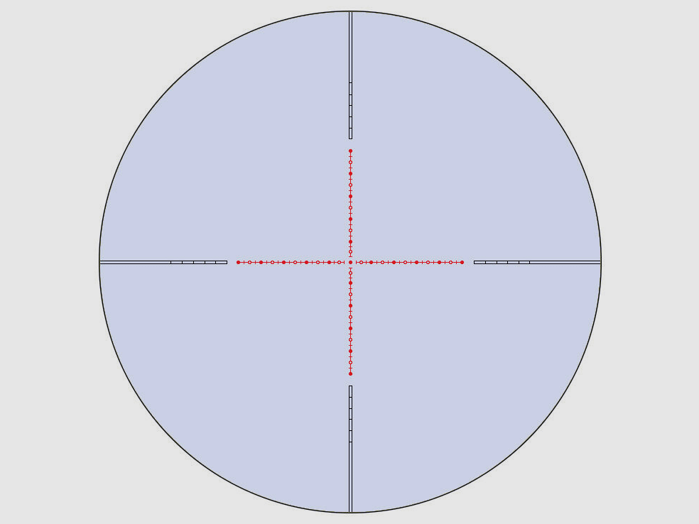 Konus ABSOLUTE - 5-40x56 Abs. 1/2 Mil-Dot bel.