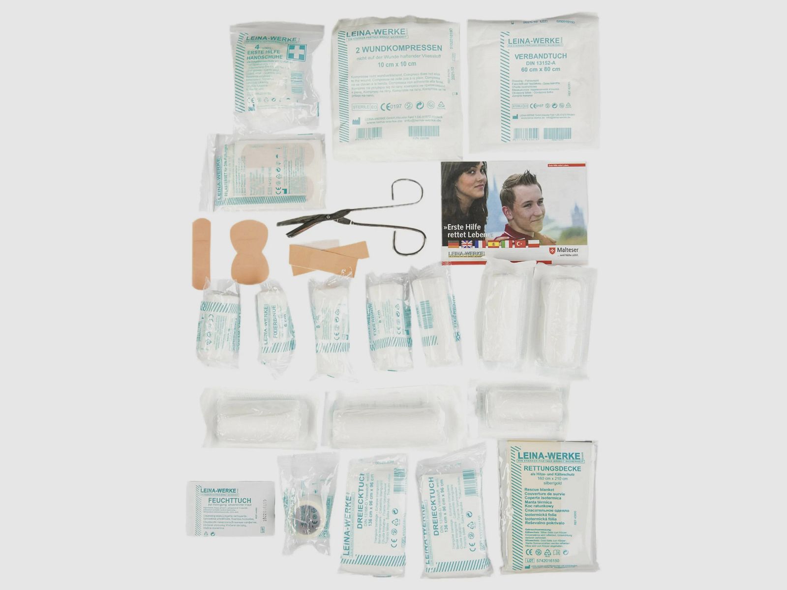 Leina Kit di Pronto Soccorso Impiego 43 pezzi