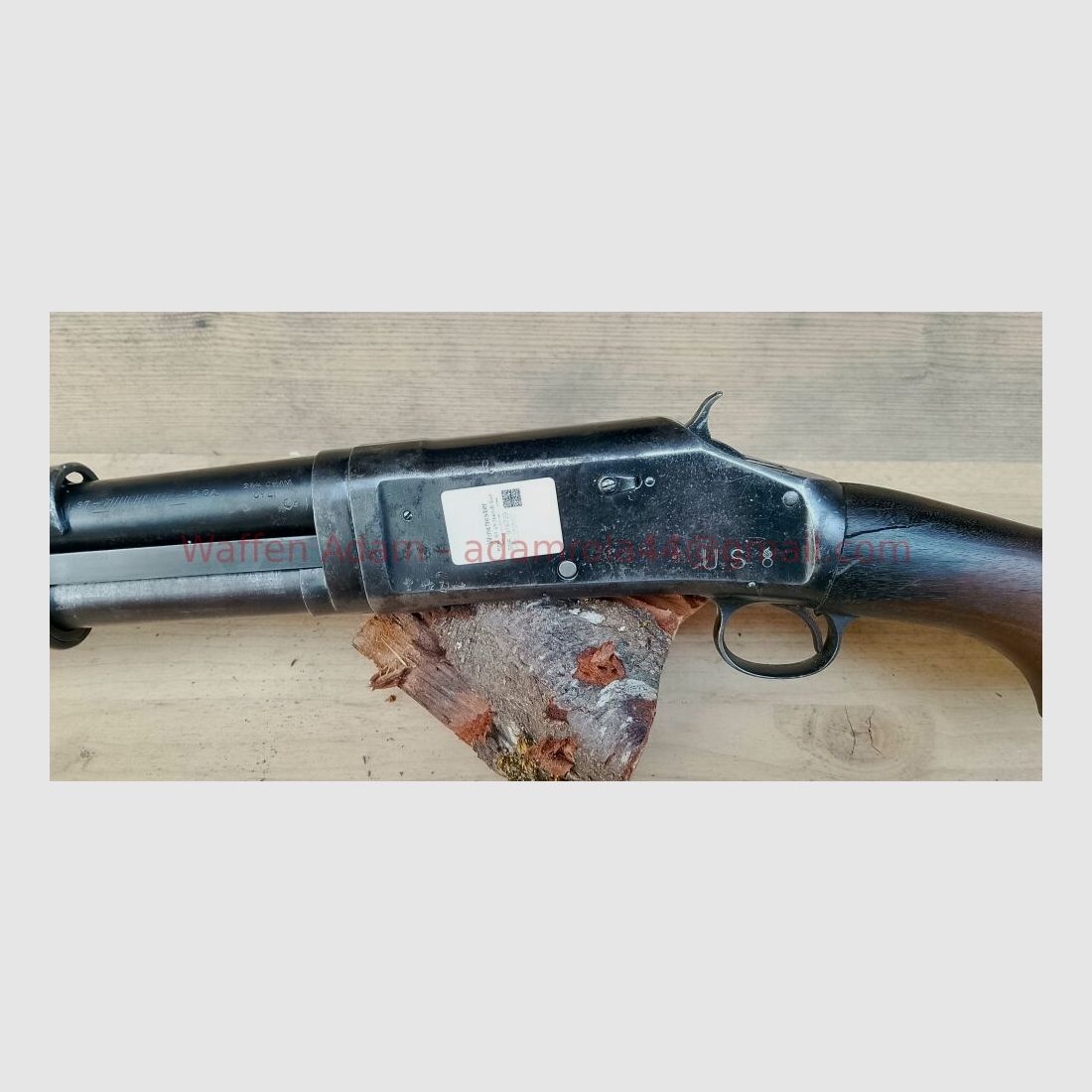 Winchester 1897 U.S.- Trench Gun- WK II Riot Gun, image 1 of 10