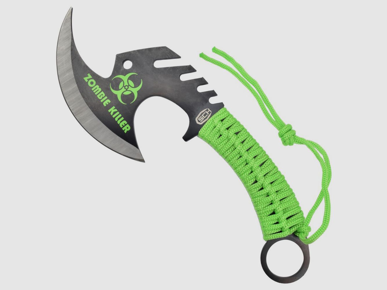 Throwing axe zombie including nylon bag