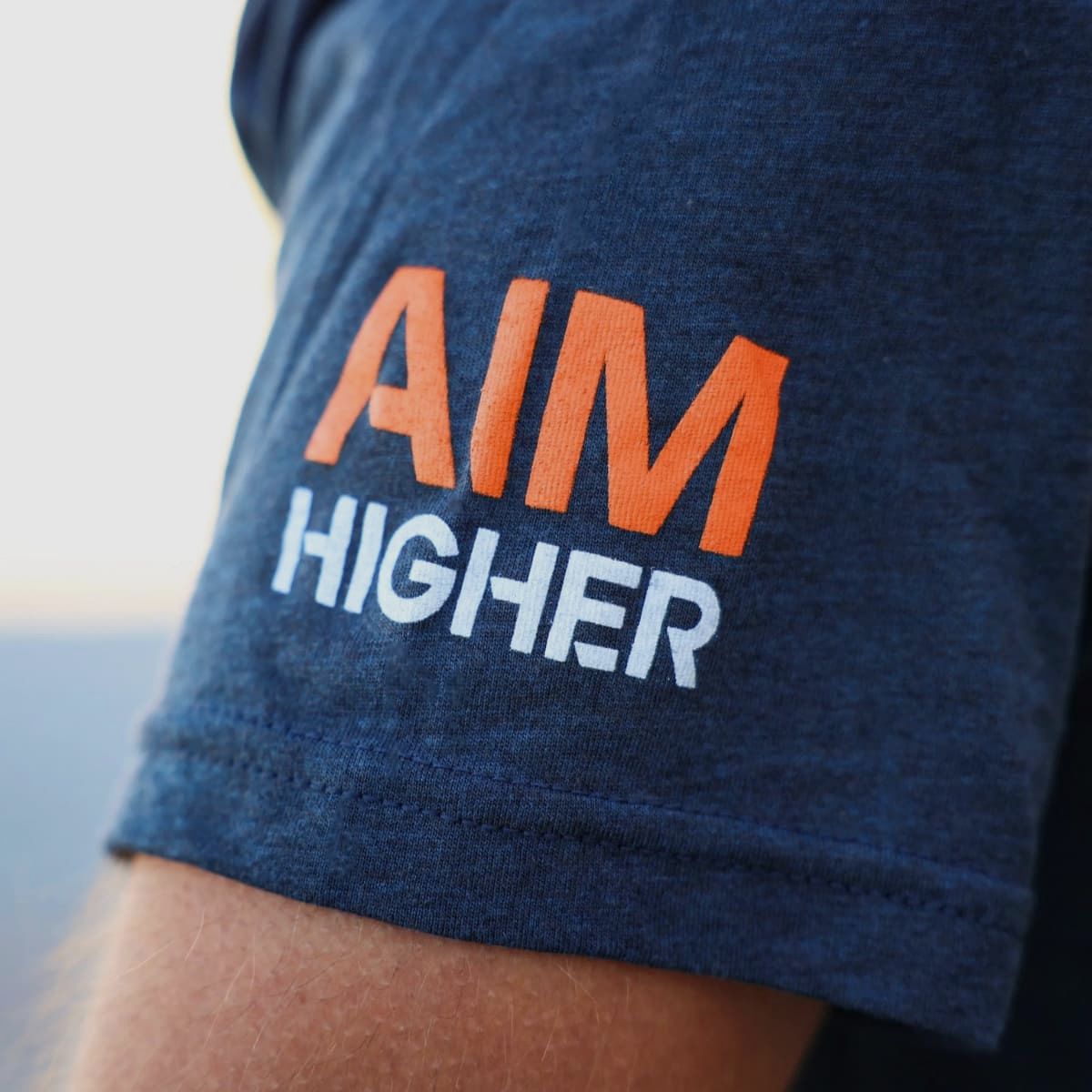 Unity Tactical - T-shirt - Aim Higher - Blu - M, immagine 3 di 5