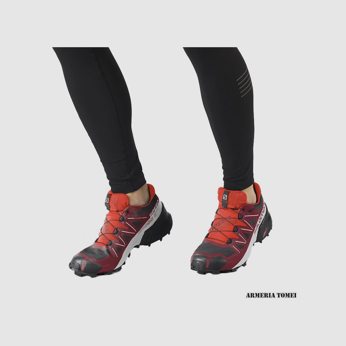 SALOMON – HEREN – SPEEDCROSS 5 GTX Biking Red / White / Black, afbeelding 5 van 5