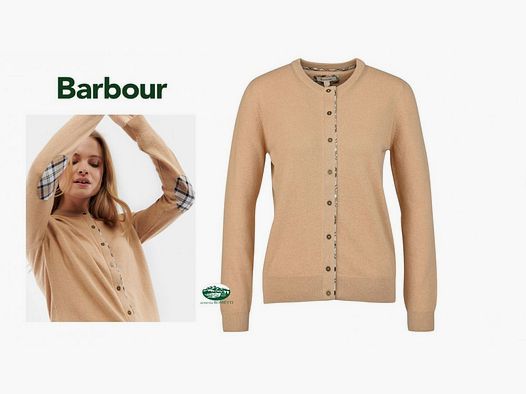 BARBOUR Strickjacke Pendle Farbe Honig Damen