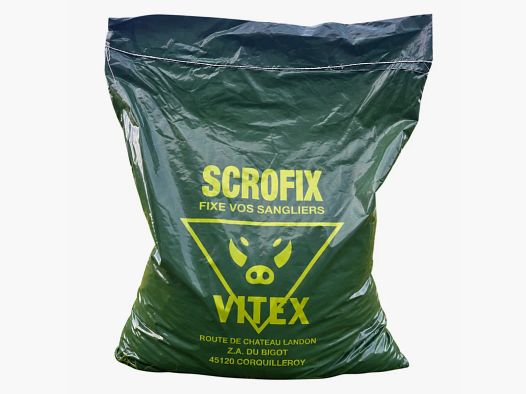 Attractant sanglier Vitex Scrofix en poudre – sac de 25 kg