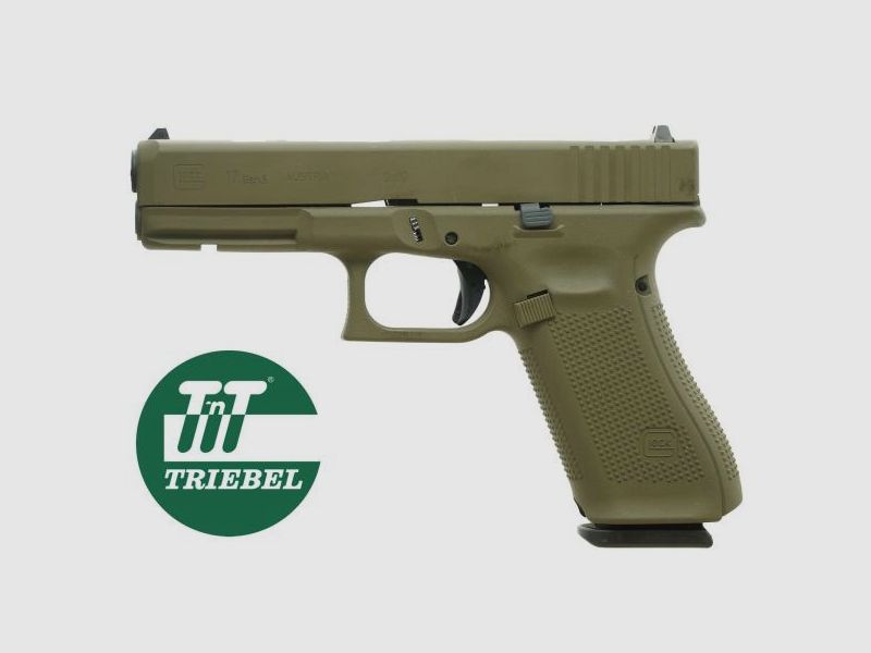 Pistolet GLOCK Mod. TnT -17 Gen5 | ODgreen 9mmLuger Cerakote