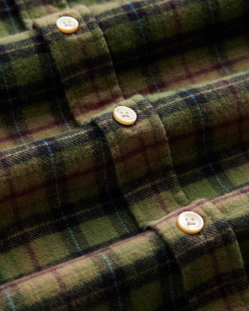 PORTUGUESE FLANNEL Flanellhemd mit Kentkragen Parque, Bild 3 von 3