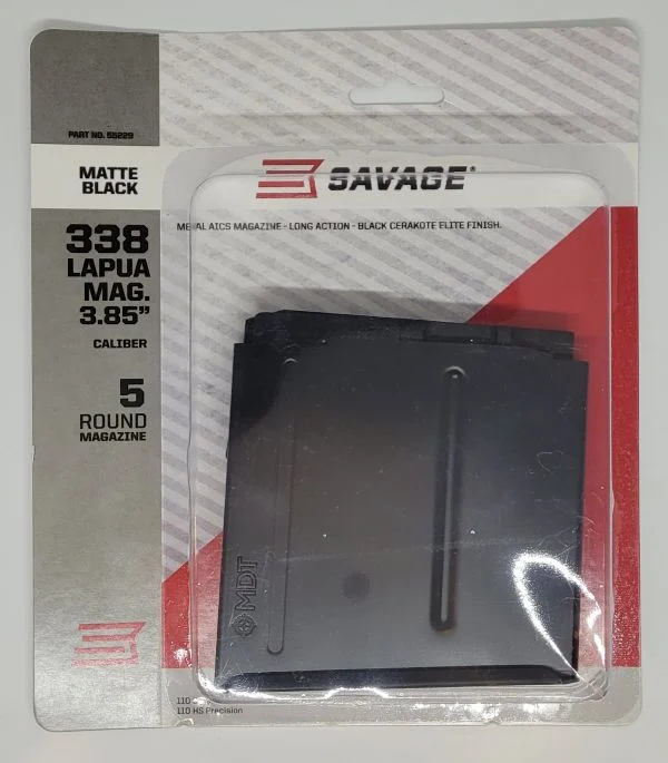 Savage AICS-Magazin .338 Lapua, 5 Schuss