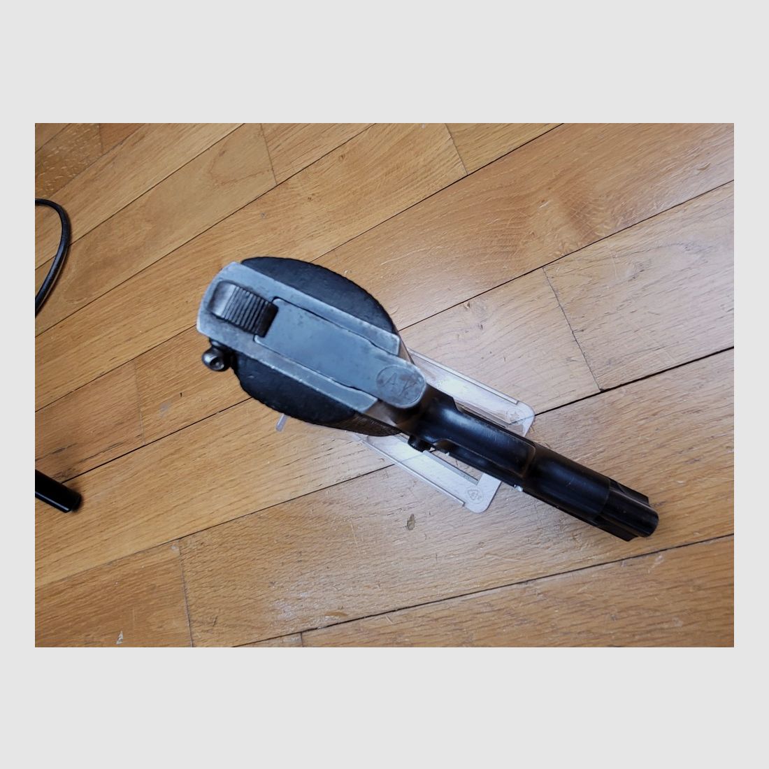 Legendäre Pistole « Ruby- ALKAR » - seltene Herstellung von Alkartasuna in Guernica - 1. WK - Kaliber 7,65 Br - Pistole der Grabenreiniger von 14/18 - Militärholster - TBE +, Bild 10 von 13