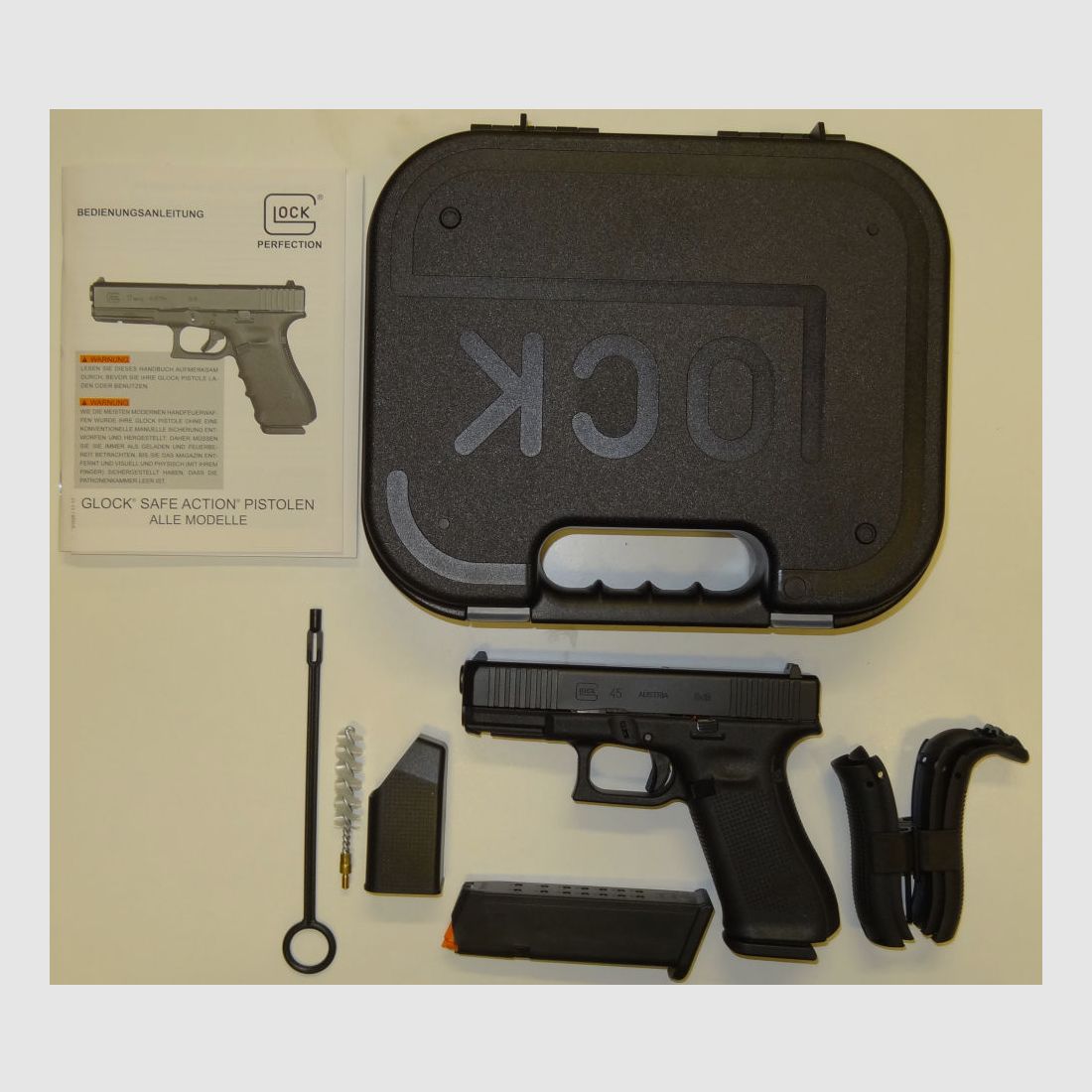 Glock Pistole Glock 45 Gen.5 Crossover im Kaliber 9mm Para ( 9x19 )