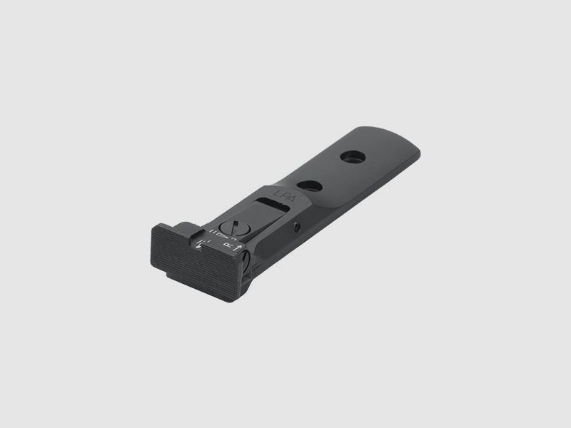 LPA TXT04-07-BLACK BASE verstellbares Revolvervisier für 629, 686, 586, 627, 66, 67, 696, 17, 19, 657, 610, 625, 29, 27 – Schwarzes Visierbild