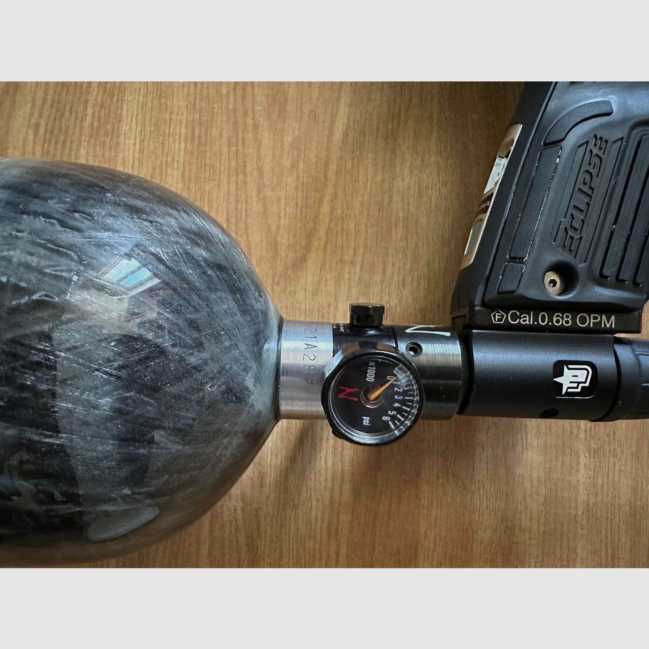 Paintball Komplettset – Planet Eclipse Etha, Dye Rotor, HP-Flasche, Maske & Kleidung