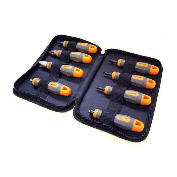 Kit Deluxe 8 outils préparation d'étuis Lyman
