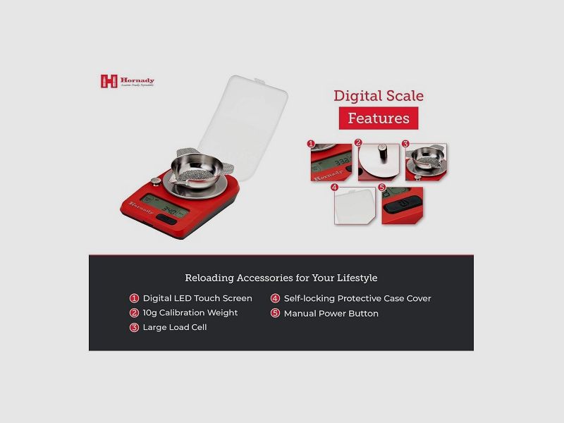 Hornady Electronic Powder Scale G3-1500 #50104