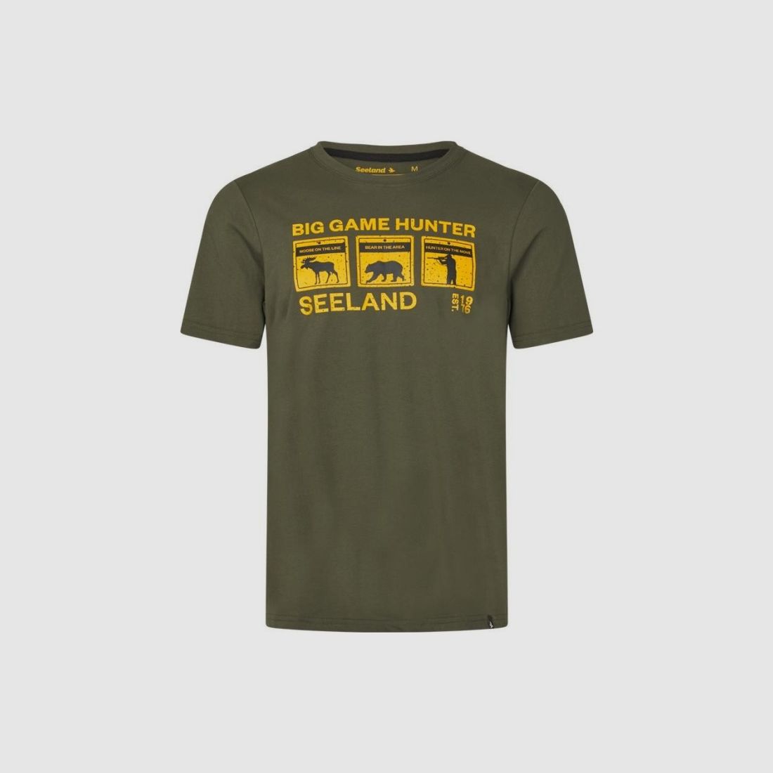 Seeland Caution T-shirt green