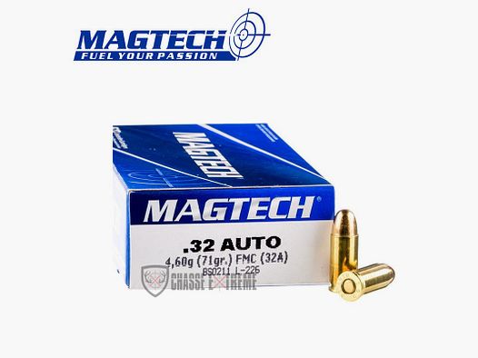 50 cartucce MAGTECH cal 32 Auto 71gr FMJ