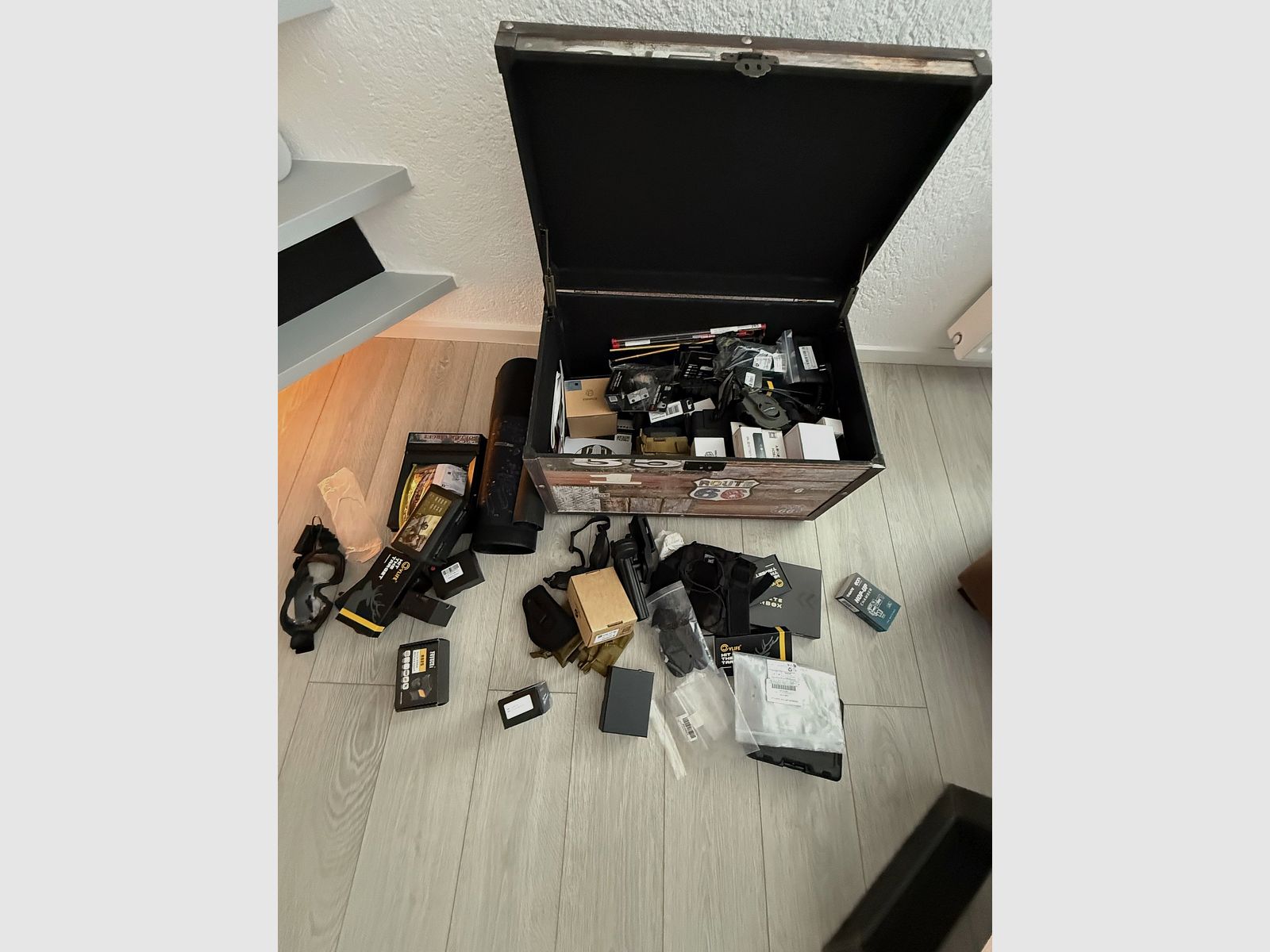 Airsoft Sammlung komplett zu Verkaufen, 6 Gewehre & 5 Pistolen sowie Zubehör ohne Ende        ALLES KOMPLETT NEU