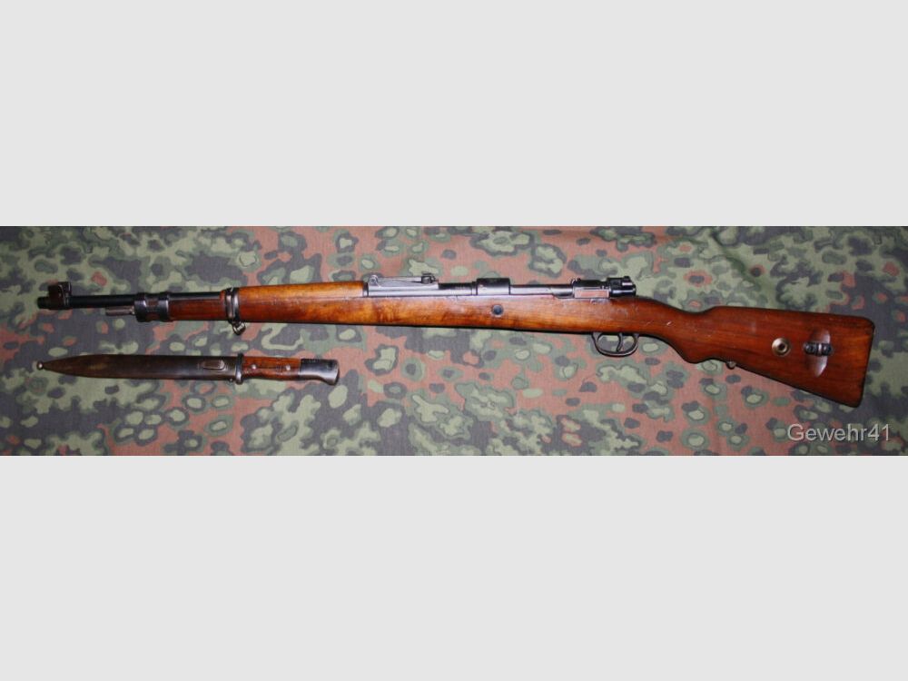 Mauser 98k complete nrgl. including bayonet