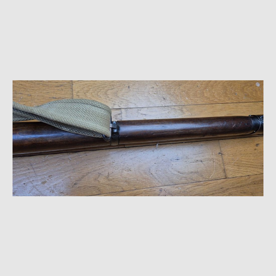 Buena Carabina Lee-Enfield N°4 MKI – Cal. .303 British – 10 disparos – Arsenal de Fazakerley de 1944 – Buena mecánica – Maderas hermosas y cañón muy bueno – Correa – TBE+, imagen 13 de 30